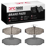 Dynamic Friction 1982-1992 Volvo 740/745/780/940/760 Series Front 5000 Advanced Low Metallic Brake Pads