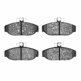 Dynamic Friction 1982-1992 Volvo 740/745/780/940/760 Series Front 5000 Advanced Low Metallic Brake Pads