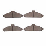 Dynamic Friction 1991-1992 Hyundai Scoupe Front 5000 Advanced Semi Metallic Brake Pads by Dynamic Friction Company 1551-0566-00