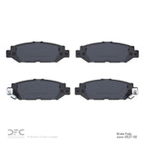 Dynamic Friction 1992-2000 Lexus GS300 Rear 5000 Advanced Ceramic Brake Pads by Dynamic Friction Company 1551-0572-00