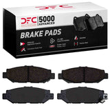 Dynamic Friction 1992-2000 Lexus GS300 Rear 5000 Advanced Ceramic Brake Pads by Dynamic Friction Company 1551-0572-00