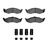 Dynamic Friction 1996-2002 Mercury Villager Front 5000 Advanced Ceramic Brake Pads and Hardware Kit by Dynamic Friction Company 1551-0576-01