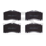 Dynamic Friction 1993-1998 Porsche 911/928 Front 5000 Advanced Low Metallic Brake Pads by Dynamic Friction Company 1551-0594-00
