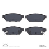 Dynamic Friction 1992-1996 Dodge Colt Rear 5000 Advanced Ceramic Brake Pads by Dynamic Friction Company 1551-0596-00