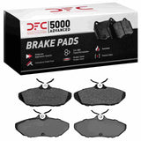Dynamic Friction 1993-1998 Ford Thunderbird Rear 5000 Advanced Semi Metallic Brake Pads by Dynamic Friction Company 1551-0599-00