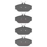 Dynamic Friction 1993-1998 Ford Taurus SHO Front 5000 Advanced Semi Metallic Brake Pads by Dynamic Friction Company 1551-0601-00