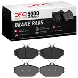 Dynamic Friction 1993-1998 Ford Taurus SHO Front 5000 Advanced Semi Metallic Brake Pads by Dynamic Friction Company 1551-0601-00