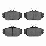 Dynamic Friction 1993-1998 Ford Taurus SHO Front 5000 Advanced Semi Metallic Brake Pads by Dynamic Friction Company 1551-0601-00