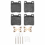Dynamic Friction 1991-2008 Mercedes-Benz 300SD Rear 5000 Advanced Semi Metallic Brake Pads and Hardware Kit by Dynamic Friction Company 1551-0603-04