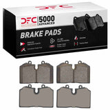 Dynamic Friction 1978-2004 Ferrari 575 M Maranello Front/Rear 5000 Advanced Low Metallic Brake Pads by Dynamic Friction Company 1551-0608-00
