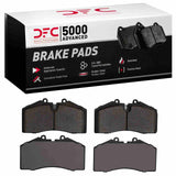 Dynamic Friction 1986-1998 Porsche 944 (Excl Turbo) Rear/Front 5000 Advanced Low Metallic Brake Pads by Dynamic Friction Company 1551-0609-00