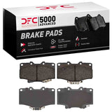 Dynamic Friction 1991-1998 Toyota 4Runner Front 5000 Advanced Ceramic Brake Pads by Dynamic Friction Company 1551-0611-00