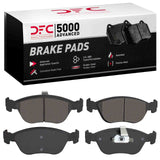 Dynamic Friction 1993-2000 Volvo V70/850 Front 5000 Advanced Low Metallic Brake Pads by Dynamic Friction Company 1551-0618-00