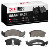 Dynamic Friction 1994-1999 Buick Park Avenue Front 5000 Advanced Semi Metallic Brake Pads by Dynamic Friction Company 1551-0623-00