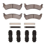 Dynamic Friction 1993-2005 Ford Explorer Sport Rear 5000 Advanced Semi Metallic Brake Pads and Hardware Kit by Dynamic Friction Company 1551-0625-01