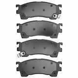 Dynamic Friction 1998-2003 Mazda Protege Front 5000 Advanced Ceramic Brake Pads by Dynamic Friction Company 1551-0637-00