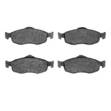 Dynamic Friction 1995-2004 Ford Contour Front 5000 Advanced Low Metallic Brake Pads by Dynamic Friction Company 1551-0648-00