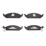 Dynamic Friction 1995-2000 Chrysler Sebring Front 5000 Advanced Semi Metallic Brake Pads by Dynamic Friction Company 1551-0650-00