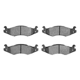 Dynamic Friction 1992-2006 Hummer H1 Front/Rear 5000 Advanced Low Metallic Brake Pads by Dynamic Friction Company 1551-0651-00