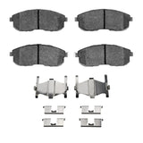Dynamic Friction 1989-2006 Infiniti I30 Front 5000 Advanced Ceramic Brake Pads and Hardware Kit by Dynamic Friction Company 1551-0653-01