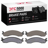 Dynamic Friction 1995-2007 Ford E-Super Duty Front 5000 Advanced Semi Metallic Brake Pads by Dynamic Friction Company 1551-0655-00