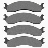 Dynamic Friction 1995-2007 Ford E-Super Duty Front 5000 Advanced Semi Metallic Brake Pads by Dynamic Friction Company 1551-0655-00