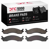 Dynamic Friction 1998-2003 Dodge B200 / B200 Van / B250 Front 5000 Advanced Semi Metallic Brake Pads by Dynamic Friction Company 1551-0655-10
