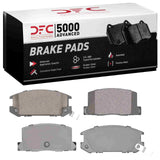 Dynamic Friction 1991-2005 Toyota MR2 Rear 5000 Advanced Ceramic Brake Pads by Dynamic Friction Company 1551-0657-00