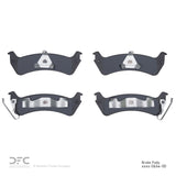 Dynamic Friction 1995-2003 Ford Windstar Rear 5000 Advanced Semi Metallic Brake Pads by Dynamic Friction Company 1551-0664-00