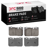 Dynamic Friction 1995-2000 Lexus LS400 Front 5000 Advanced Ceramic Brake Pads by Dynamic Friction Company 1551-0665-00