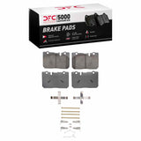 Dynamic Friction 1995-2000 Lexus LS400 Front 5000 Advanced Ceramic Brake Pads and Hardware Kit by Dynamic Friction Company 1551-0665-01
