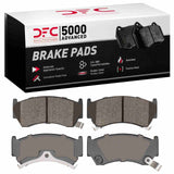 Dynamic Friction 1995-2000 Nissan Sentra Front 5000 Advanced Ceramic Brake Pads by Dynamic Friction Company 1551-0668-00