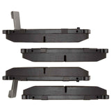 Dynamic Friction 1995-2000 Nissan Sentra Front 5000 Advanced Ceramic Brake Pads by Dynamic Friction Company 1551-0668-00