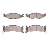 Dynamic Friction 1995-1997 Kia Sportage (USA/Canada) Front 5000 Advanced Semi Metallic Brake Pads by Dynamic Friction Company 1551-0670-00