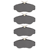 Dynamic Friction 1994-2004 Land Rover Range Rover Front 5000 Advanced Low Metallic Brake Pads by Dynamic Friction Company 1551-0676-00