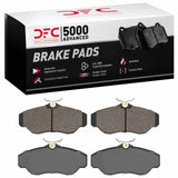 Dynamic Friction 1994-2004 Land Rover Range Rover Front 5000 Advanced Low Metallic Brake Pads by Dynamic Friction Company 1551-0676-00