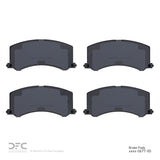 Dynamic Friction 1995-2002 Suzuki Esteem Front 5000 Advanced Ceramic Brake Pads by Dynamic Friction Company 1551-0677-00