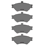Dynamic Friction 1995-1997 Ford Crown Victoria Front 5000 Advanced Semi Metallic Brake Pads by Dynamic Friction Company 1551-0678-00