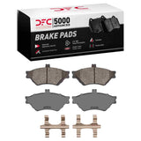 Dynamic Friction 1995-1997 Ford Crown Victoria Front 5000 Advanced Semi Metallic Brake Pads and Hardware Kit by Dynamic Friction Company 1551-0678-01