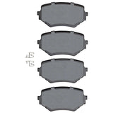 Dynamic Friction 1996-2008 Chevrolet Tracker Front 5000 Advanced Ceramic Brake Pads by Dynamic Friction Company 1551-0680-00