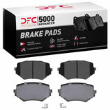 Dynamic Friction 1996-2008 Chevrolet Tracker Front 5000 Advanced Ceramic Brake Pads by Dynamic Friction Company 1551-0680-00