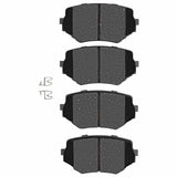 Dynamic Friction 1996-2008 Chevrolet Tracker Front 5000 Advanced Ceramic Brake Pads by Dynamic Friction Company 1551-0680-00