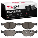 Dynamic Friction 1995-2006 Audi TT Quattro Front 5000 Advanced Low Metallic Brake Pads by Dynamic Friction Company 1551-0682-00