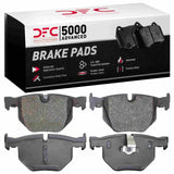 Dynamic Friction 2004-2010 BMW 530i Rear 5000 Advanced Low Metallic Brake Pads by Dynamic Friction Company 1551-0683-10