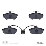 Dynamic Friction 1994-1995 Volkswagen Golf Front 5000 Advanced Semi Metallic Brake Pads by Dynamic Friction Company 1551-0684-00