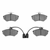 Dynamic Friction 1994-1995 Volkswagen Golf Front 5000 Advanced Semi Metallic Brake Pads by Dynamic Friction Company 1551-0684-00
