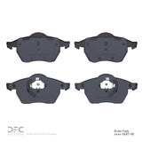 Dynamic Friction 1996-1999 Volkswagen Passat (USA/Canada) Front 5000 Advanced Low Metallic Brake Pads by Dynamic Friction Company 1551-0687-00