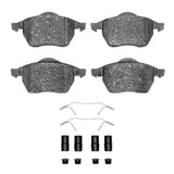 Dynamic Friction 1996-1999 Volkswagen Passat (USA/Canada) Front 5000 Advanced Low Metallic Brake Pads & Hardware Kit by Dynamic Friction Company 1551-0687-01