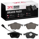 Dynamic Friction 1999-2010 Volkswagen Jetta Sedan Front 5000 Advanced Ceramic Brake Pads by Dynamic Friction Company 1551-0687-10