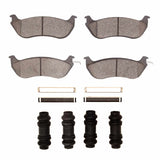 Dynamic Friction 1996-2002 Lincoln Town Car Rear 5000 Advanced Ceramic Brake Pads and Hardware Kit by Dynamic Friction Company 1551-0690-01